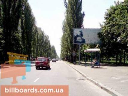 Білборд  у Києві Русановская набережная, 22  (остановка) по ходу к мосту Патона Фото 1