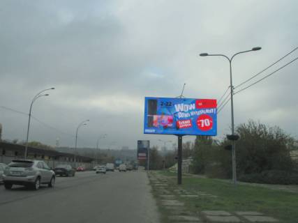 Видеоборд A у Києві, 6x3  Броварський проспект, М"Гідропарк", рух до центру міста - 391323 Фото 1