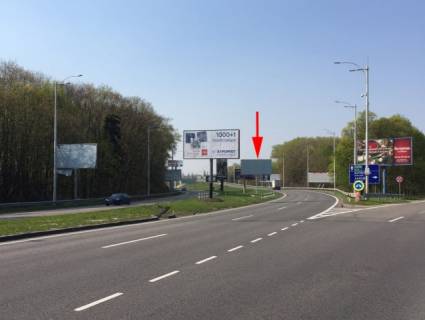 Билборд A в Киеве, 6x3  Бориспільске шосе (М-03) виїзді з алеі Бориспіль-аєропорт в напрямку Киева (розподілювач) фото 1