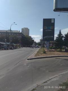 Беклайт A у Києві, 4x8  Івашкевича Ярослава /  Вишгородська, (розподілювач) рух в напрямку просп. Європейського Союзу (Правди) Фото 1