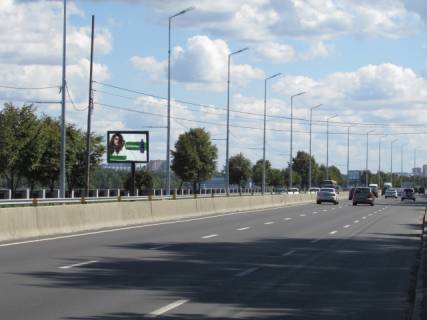 Скроллер B в Киеве, 3.14x2.32  Набережне шосе (3),(після 500 метрів від Паркового мосту по ходу до мосту Метро) - 26843 фото 1
