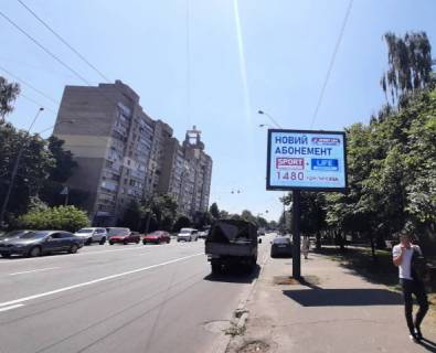 Видеоборд A в Киеве, 3.14x2.32  Довженка Олександра, 7А - 391247 фото 1