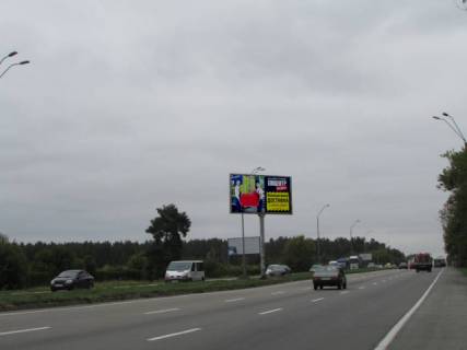 Billboard A in Kyiv, 6x3  Brovars'kij prospekt (rozpodiluvac), ruh v napramku Brovariv, pisla 500 metriv vid zup."Ptahofabrika" Photo 1