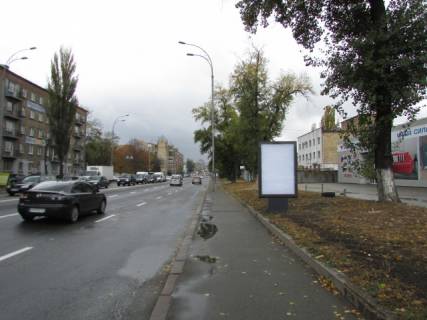 Ситилайт A в Киеве, 1.2x1.8  Набережно-Лугова, 4 / Почайнинська  (за зупинкою) фото 1