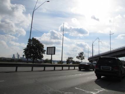 Скроллер B в Киеве, 3.14x2.32  Набережне шосе (за 500 метрів до Наводницького парку) по ходу від мосту Метро - 196228 фото 1