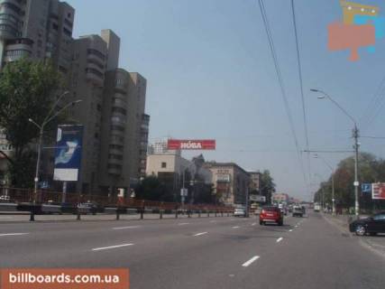 Бэклайт  в Киеве Палладіна Академіка проспект / Стеценка , рух від проспекту просп. Берестейський (Перемоги) (після Ашан і Епіцентр), ліворуч фото 1