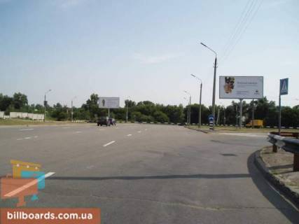 Билборд  в Киеве м."Осокорки", Днепр.наб.,разд.треуг. фото 1