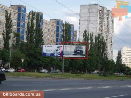 Билборд  в Киеве Братиславская, 4  (М)"Черниговская" фото 1