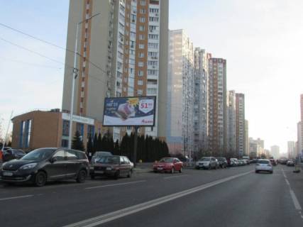 Билборд B в Киеве, 6x3  Драгоманова Михайла  / Здолбунівська (біля супермаркету АТБ) фото 3