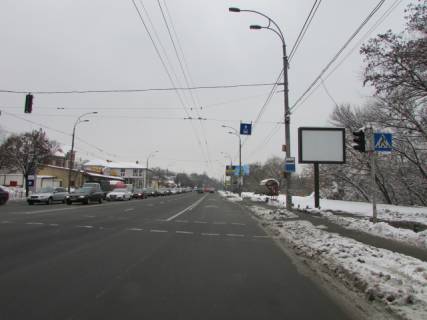 Скроллер A в Киеве, 3.14x2.32  просп. Валерія Лобановського (Червонозоряний), світлофор (навпроти АЗС "АNP") - 195516 фото 1