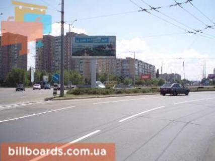 Білборд, Бігборд (Борд)   у Києві Маяковского/Драйзера, треугольник Фото 1