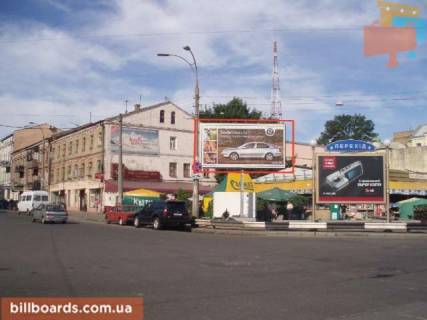 Ситилайт A в Киеве, 1.2x1.8  Гетьмана Павла Скоропадського (Льва Толстого), 25/18 (на розподілювачі) фото 1