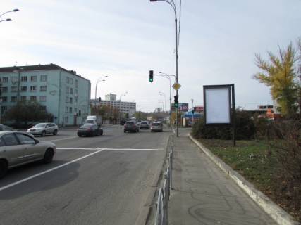 Ситискролл A в Киеве, 1.2x1.8  Набережно-Лугова, 8 / Оленівська ,(світлофор) АЗС "ВОГ" фото 1