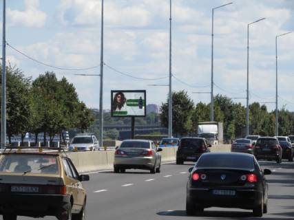 Скроллер B в Киеве, 3.14x2.32  Набережне шосе (2),(після 800 метрів від Паркового мосту по ходу до мосту Метро) - 371811 фото 1