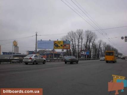 Билборд A в Киеве Окружная дорога, разделитель / напротив пов-та на Жмеринскую ул. по ходу к просп. Берестейський (Перемоги) фото 1