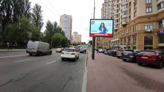 Видеоборд A в Киеве, 3.14x2.32  Чорновола В'ячеслава, 27 (рух від Берестейського пр-ту в напрямку Подолу) - 565358 фото 1