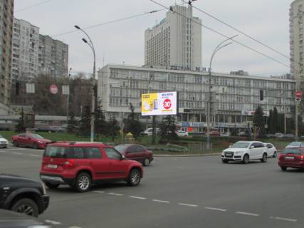 Видеоборд A в Киеве, 6x3  Голосіївська площа , цент-на клумба, ст. м. "Голосіївська", рух до центру - 613235 фото 1