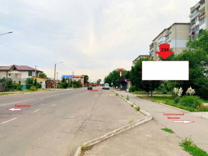 Билборд A в Каховке, 3х6  Мелітопольська (буд.№194)/Медтехніка_А фото 1