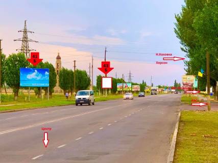 Билборд B в Каховке, 3х6  Панкеєвська (РЕМ)_Б фото 1