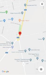 Билборд B в Каховке, 3х6  Панкеєвська (Круглий дім)_Б схема