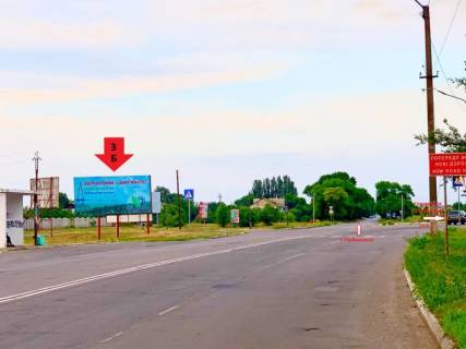 Билборд B в Каховке, 3х6  Мелітопольська / Нафтовиків_Б фото 1