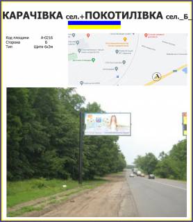 Билборд B в трасах Харкова Карачівка пос.+Покотилівка пос. (прапорець№1) фото 1