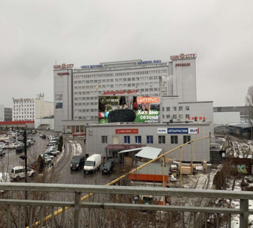 Брендмауер, Брандмауер, Брандмауэр A у Харкові просп. Героїв Харкова (Московський) 199Б, с освещением Фото 1