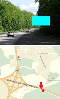 Билборд A в Харькове, 3х6  Трасса Киев-Харьков-Довжанский, 493 км + 900 м. В город. Рядом Фельдман-Экопарк. фото 1