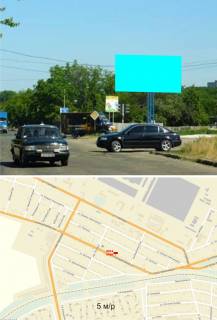 Билборд A в Лозовой, 3х6  Димитрово , ул. Кооперативная, 18 фото 1