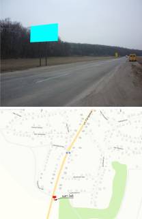 Билборд B в Змиеве, 3х6  ул. Гагарина (трасса Харьков-Балаклея) на выезде из г.Змиев фото 1