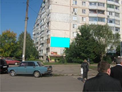 Билборд A в Первомайском, 3х6  4-й микрорайон дом №5 фото 1