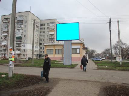 Билборд B в Краснограде, 3х6  перекресток ул.Полтавская + ул.Шевченка (на Харьков) фото 1