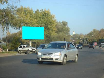 Билборд B в Чугуеве, 3х6  ул. Ростовская 1 / ТГК "Алекс" фото 1