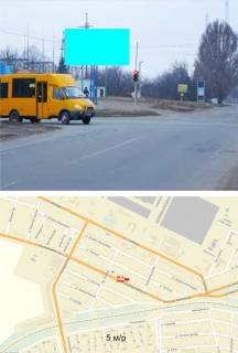 Билборд B в Лозовой, 3х6  Димитрово , ул. Кооперативная, 18 фото 1