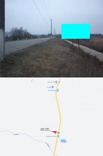 Білборд, Бігборд (Борд)  A у Зміїв, 3х6  ул. Харьковская в 50 м от моста через р. Мжа (трасса Харьков-Балаклея) Фото 1