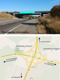 Нестандарт A в Харькове Мост пр. Академика Курчатова Feldman Ecopark  в сторону Салтовки фото 1
