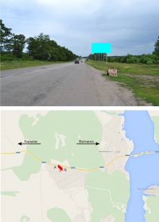 Билборд A в Старом Салтове, 3х6  ул. Харьковская напротив дома 16 (на Волчанск) фото 1