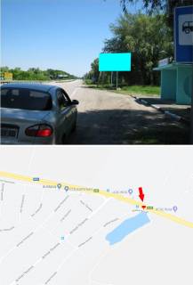 Билборд A в Коротыче, 3х6  Киевская трасса - пос.Коротыч - въезд в Харьков 465-й км + 900 м фото 1