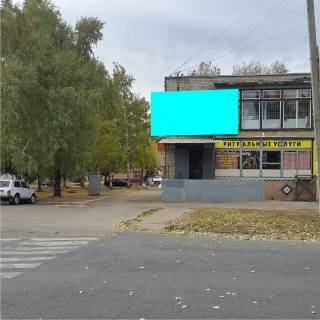 Білборд, Бігборд (Борд)  A у Первомайському, 3х6  ул.Харьковская,17 Фото 1