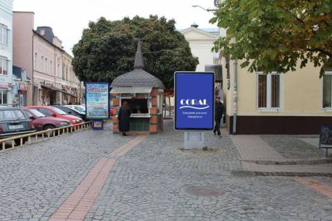 Билборд A в Мукачеве, 3х6  вул.Пушкіна (біля м-ну "Прогрес") фото 1