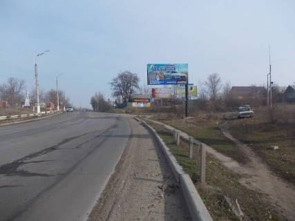 Билборд B в Славянске, 3*6  пер. Алексея Тихого 1 (на выезде со Славянска) фото 1