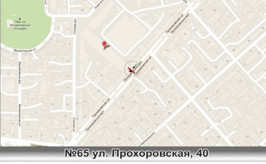 Призма A в Одессе, 3х6  0065P2 ул. Прохоровская,42 (Аккумсервис, суп-т отделочных м-лов, Банк Кипра) - 457807 схема