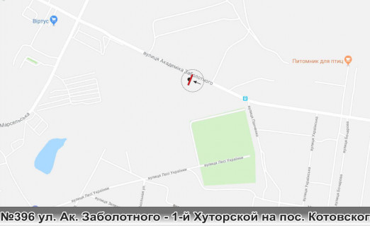 Билборд B в Одессе, 3х6  схема