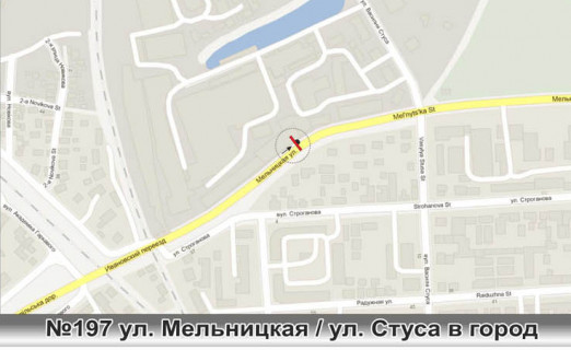 Билборд B в Одессе, 3х6  0197 Ивановский мост в город схема