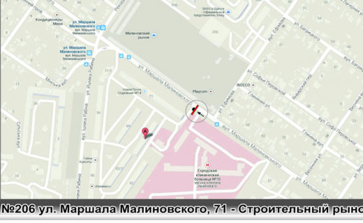 Billboard B in Odessa, 3x6 (gusak)  scheme