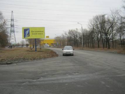 Билборд B в Запорожье, 3x6  ул.Чаривная-ул.Полякова фото 1