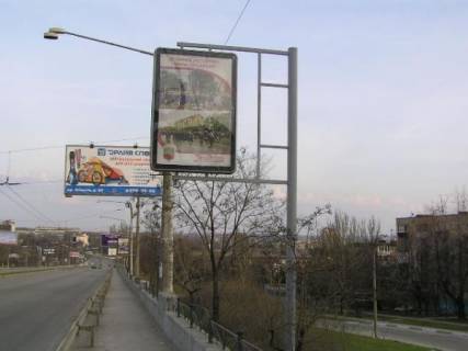 Ситилайт A в Запорожье, 1,2x1,8  пр.Ленина, ул.Гагарина-Дамба фото 1