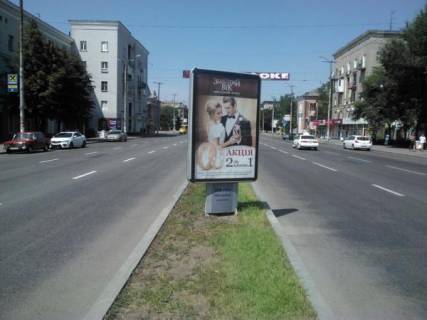 Сiтiлайт A у Запоріжжі, 1,2x1,8  проспект Соборний (кол. проспект Леніна), ул.Фанатська (Добролюбова)-пр.Металлургов Фото 1