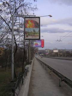 Сiтiлайт B у Запоріжжі, 1,2x1,8  пр.Ленина, ул.Гагарина-Дамба Фото 1
