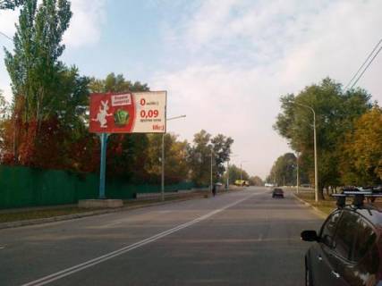Билборд B в Запорожье, 3x6  ул.Луначарского-АвтоЗаЗ №2 фото 1